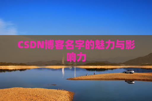CSDN博客名字的魅力与影响力